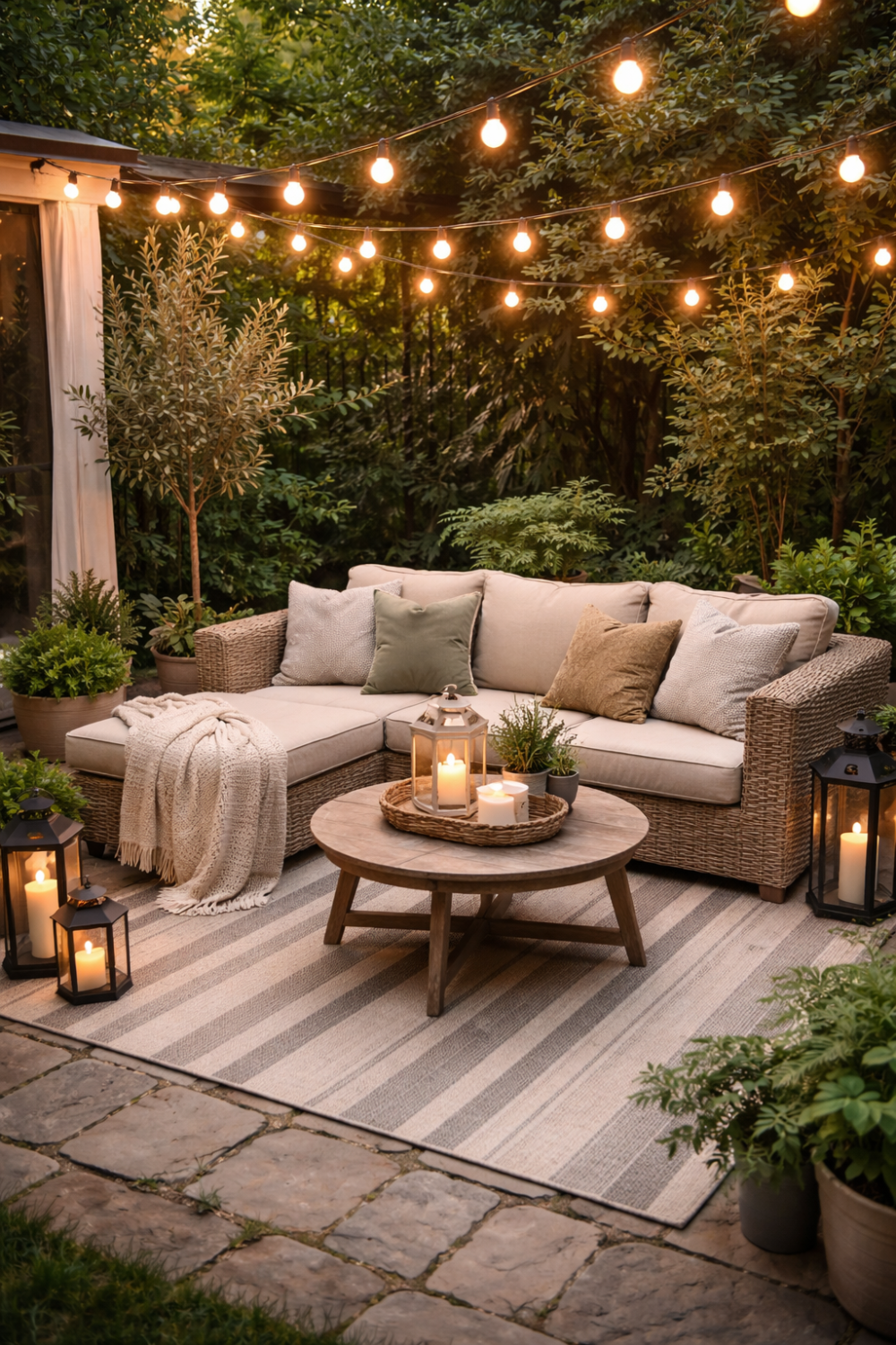 How to Create a Cozy Back Patio Retreat (Without a Full Renovation)