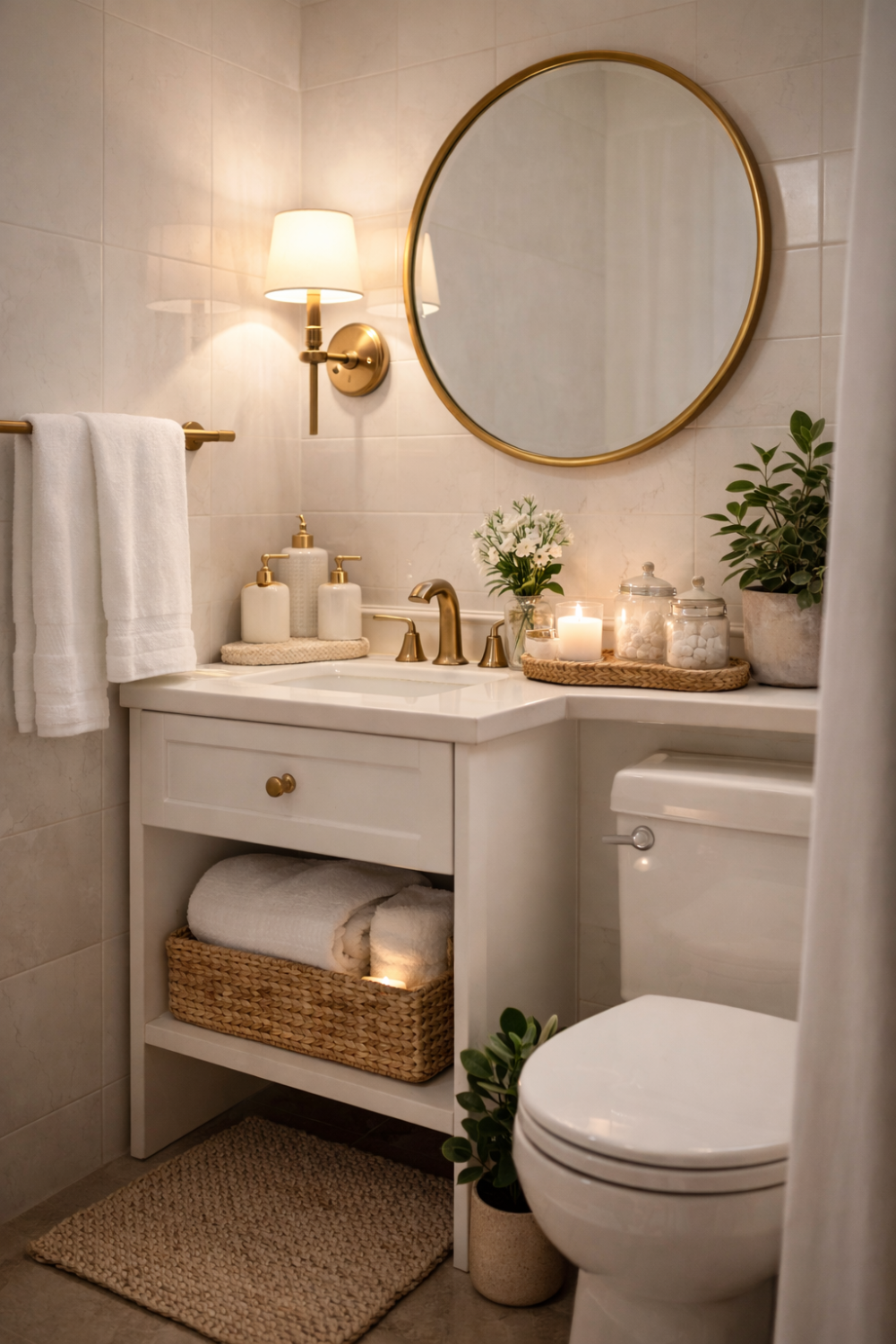 Tiny Bathroom Decor Ideas That Still Feel Luxurious